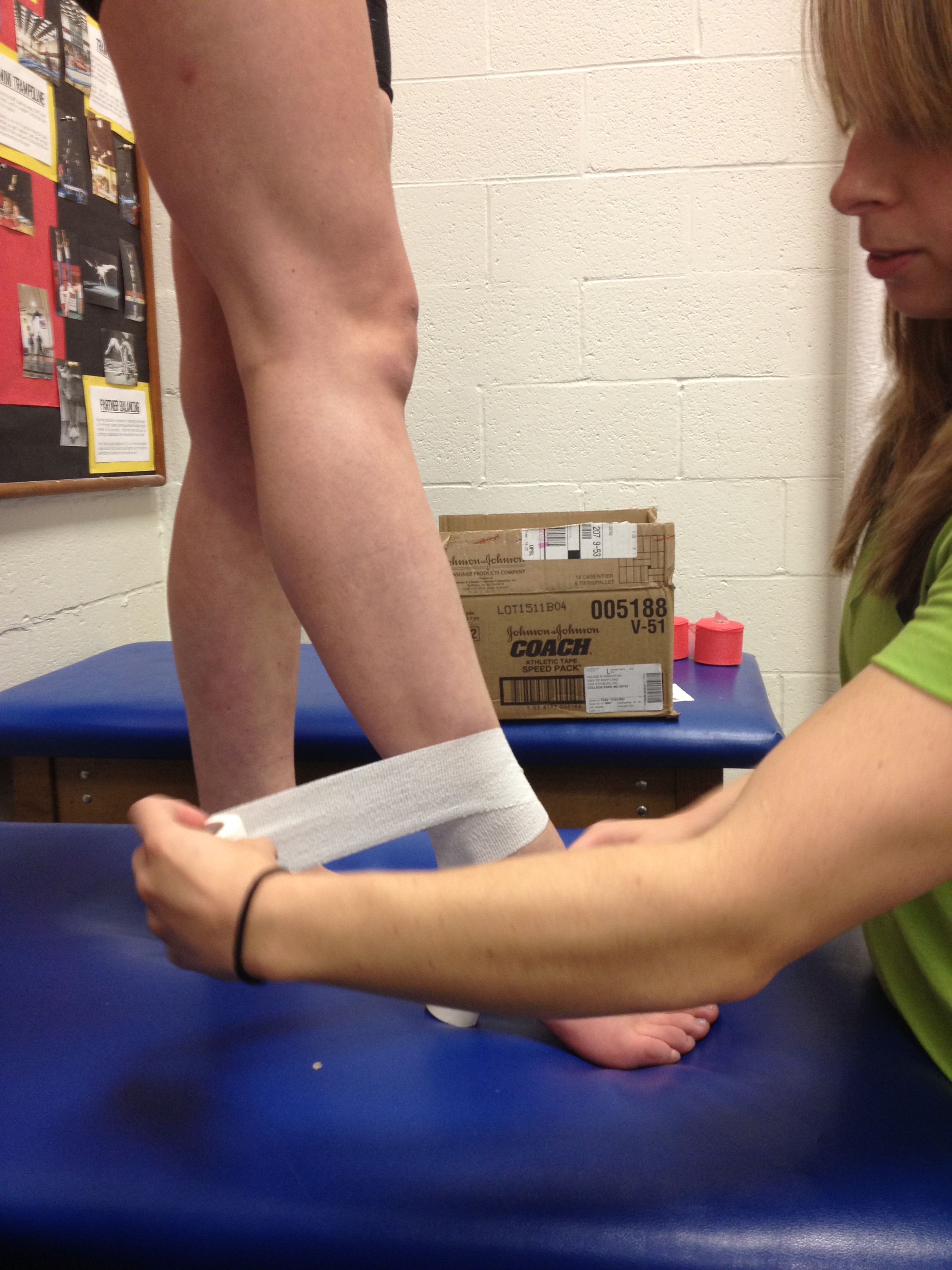 Nieuw Taping for shin splints | Gymnastics Injuries GQ-03